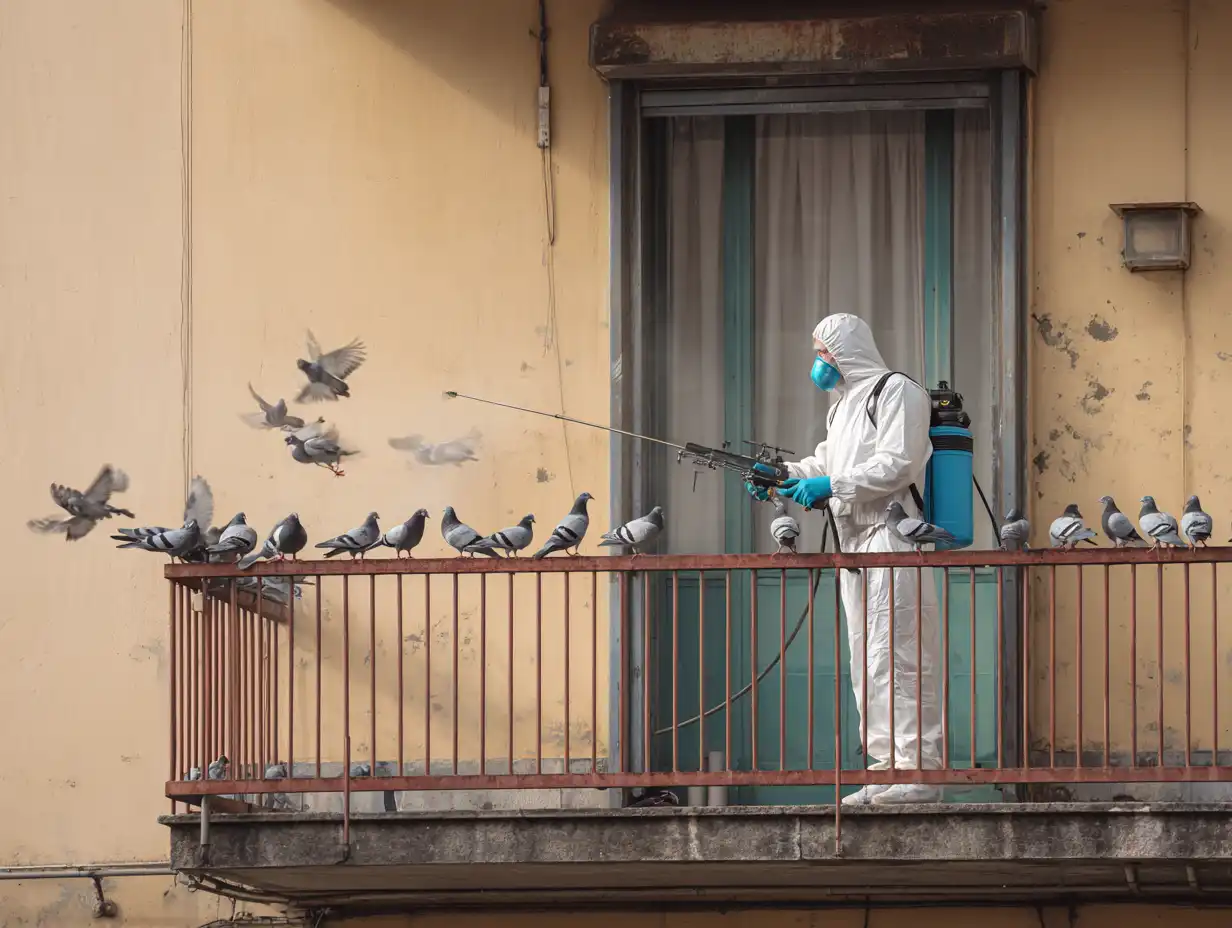 disinfestazione piccioni brescia